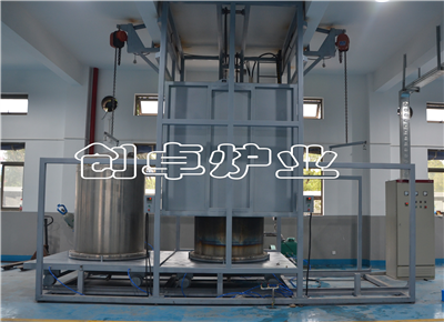 預抽真空氣氛鐘罩爐